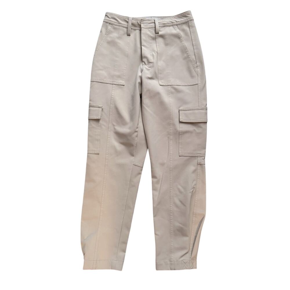 DEAR JOHN Beige Stretch Cargo Utility Pants Sz Womens 25 Neutral
